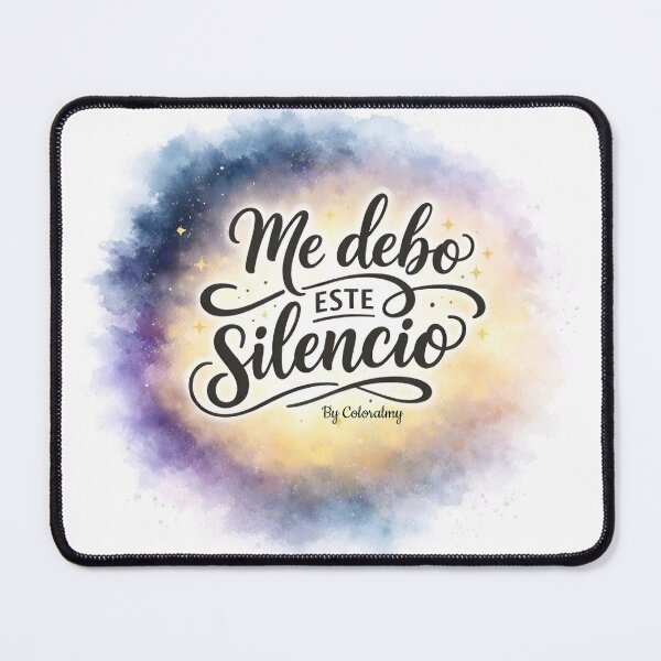 Item preview, I owe myself this silence – Artistic typographic design with an introspective message. By COLORALMY designed and sold by Coloralmy.