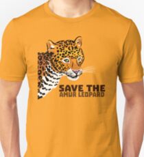 Save the Amur Leopard Unisex T-Shirt