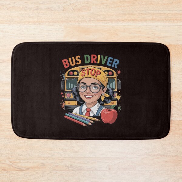 Item preview, School Bus Driver Life Messy Bun Afro Arican Black Women designed and sold by hettingerchaim.