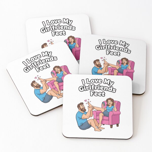 Item preview, I Love My Girlfriends Feet - Funny Relationship Joke Design designed and sold by One More T-shirt.