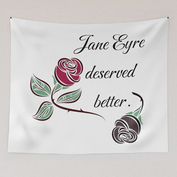 Item preview, Jane Eyre Shirt – Pride and Prejudice Literary Romance Tee designed and sold by Quietest Riot.