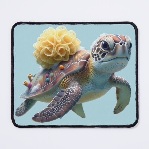Item preview, The loofah and the seaturtle designed and sold by Krissshop31.
