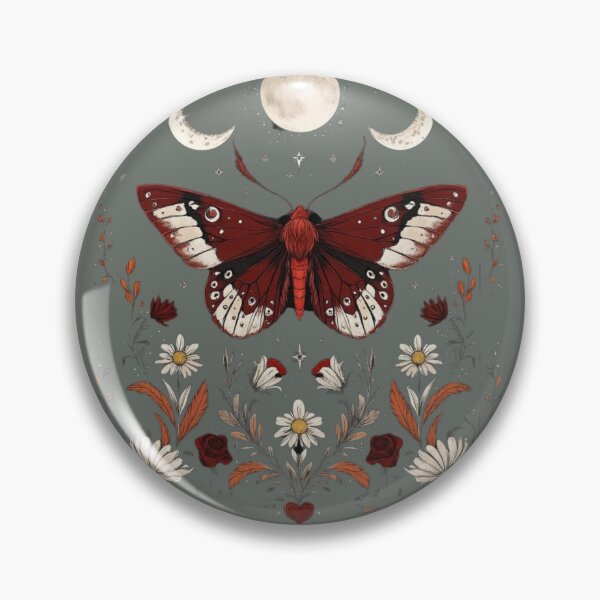 Item preview, Red moth designed and sold by TheOriginn.