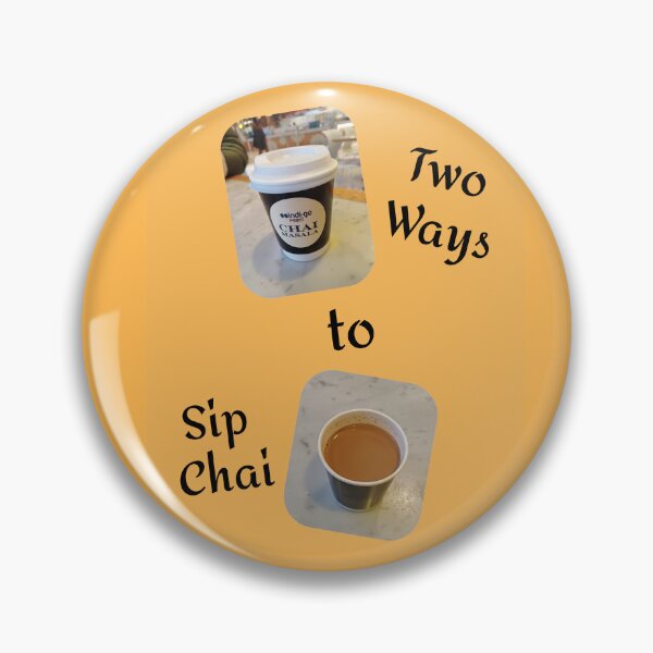 Item preview, Two Ways to Sip Chai designed and sold by Sibyl-Arts.