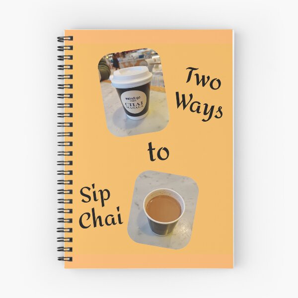 Item preview, Two Ways to Sip Chai designed and sold by Sibyl-Arts.