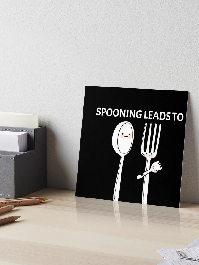 Funny Kitchen Utensil - Spooning Leads to Forking Spoon - Personalized  Gallery