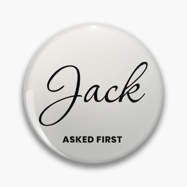 Item preview, Named Into It – ✨JACK✨ Asked First designed and sold by WheelieGdArt.