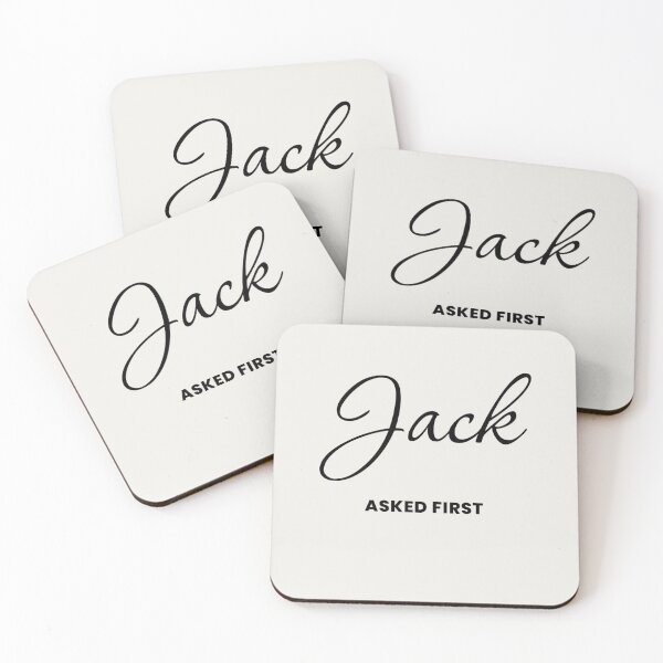 Item preview, Named Into It – ✨JACK✨ Asked First designed and sold by WheelieGdArt.