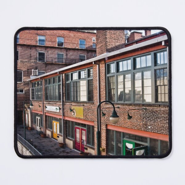 Item preview, Historic Brick Building and Courtyard designed and sold by Missy Corrales.