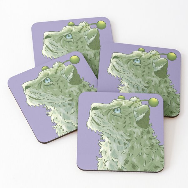 Item preview, alien snow leopard! designed and sold by Macskas.