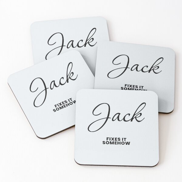Item preview, Named Into It – ✨JACK✨ Fixes It Somehow designed and sold by WheelieGdArt.