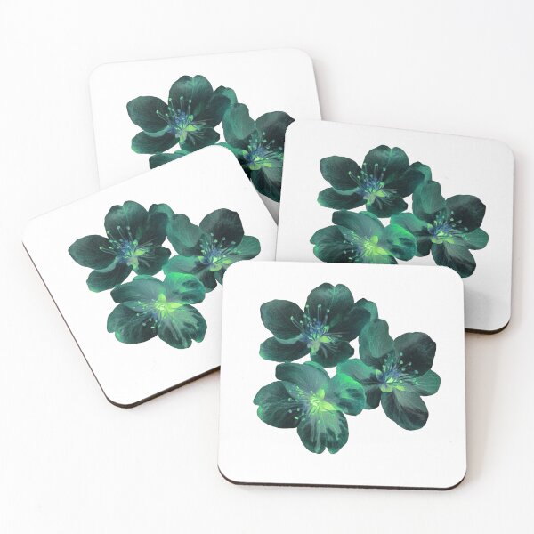 Item preview, Green floral trio  designed and sold by PapiloArt.