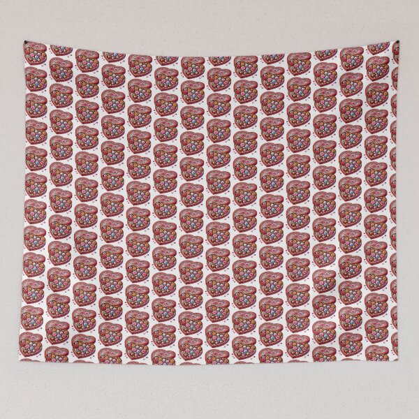 Item preview, Valentine Chocolate Candy Box - Sweet Love Heart Gift Art designed and sold by FuzionRaptor.