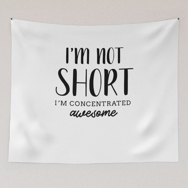 Item preview, I'm Not Short I'm Just Concentrated Awesome designed and sold by SassyYetClassy.