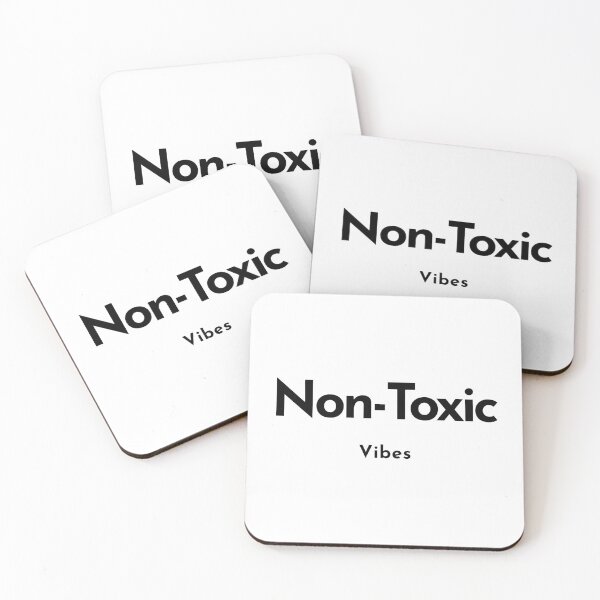 Item preview, Non‑Toxic Vibes – Clean Living, Clear Mind Tee designed and sold by stepstogreen.