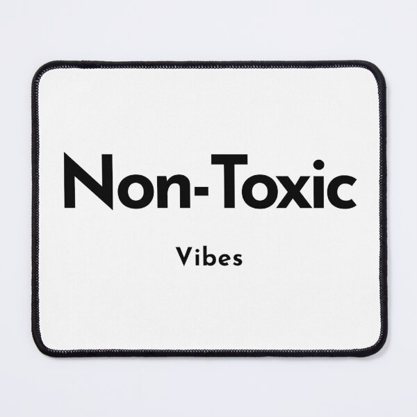 Item preview, Non‑Toxic Vibes – Clean Living, Clear Mind Tee designed and sold by stepstogreen.