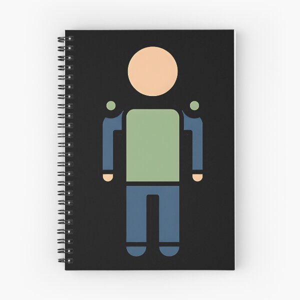 Item preview, Stylized Minimalist Human Figure Icon designed and sold by Silent Watch Threads..