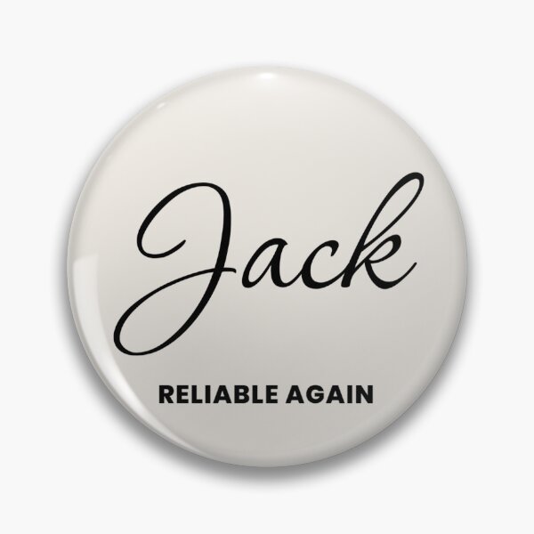Item preview, Named Into It – ✨JACK✨ Reliable Again designed and sold by WheelieGdArt.