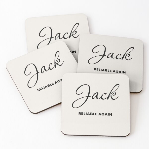 Item preview, Named Into It – ✨JACK✨ Reliable Again designed and sold by WheelieGdArt.