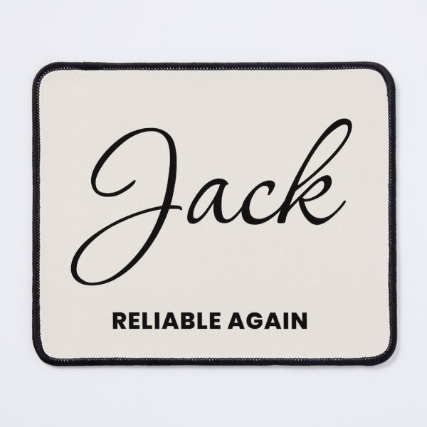 Item preview, Named Into It – ✨JACK✨ Reliable Again designed and sold by WheelieGdArt.