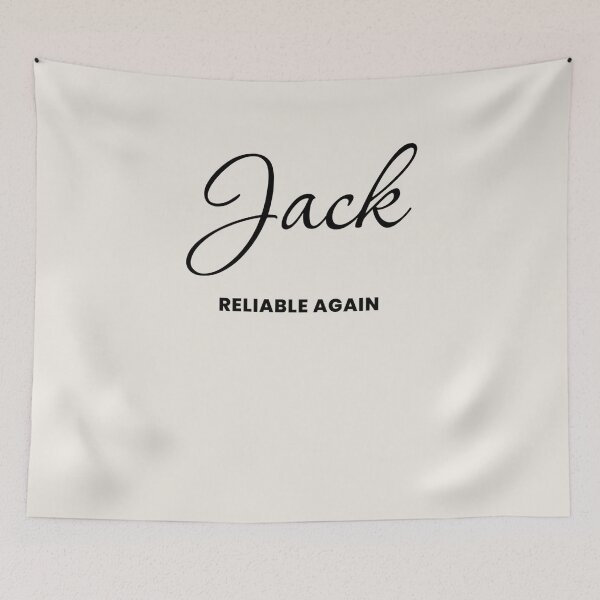 Item preview, Named Into It – ✨JACK✨ Reliable Again designed and sold by WheelieGdArt.