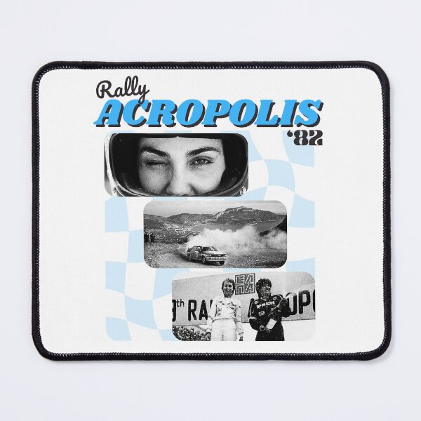 Item preview, Michele in the Quattro Mouton Rally Acropolis Winner Retro Racing Graphic designed and sold by benbrooks009.