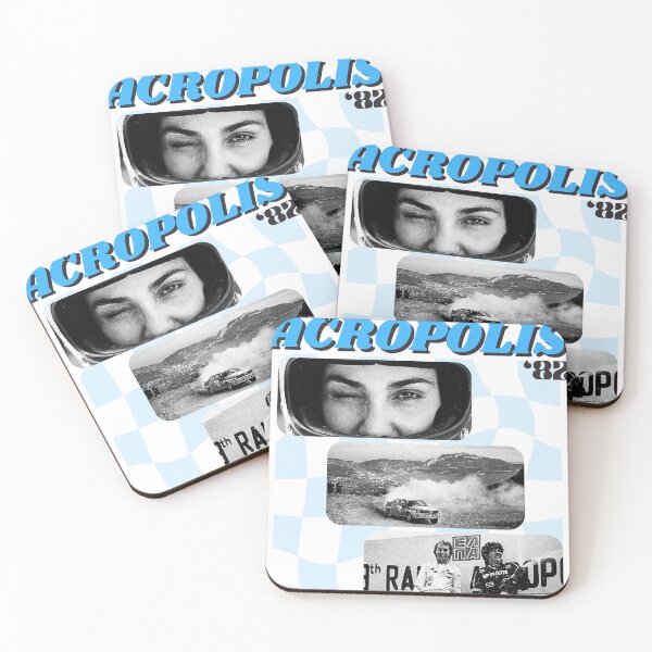 Item preview, Michele in the Quattro Mouton Rally Acropolis Winner Retro Racing Graphic designed and sold by benbrooks009.
