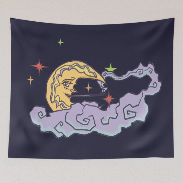 Artikelvorschau, Nostalgic Moon entworfen und verkauft von SageTeaArts.