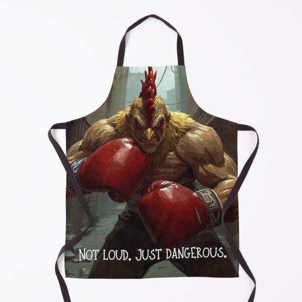 Item preview, Not Loud. Just Dangerous. – Hardcore Fighting Chicken Art designed and sold by george335555.