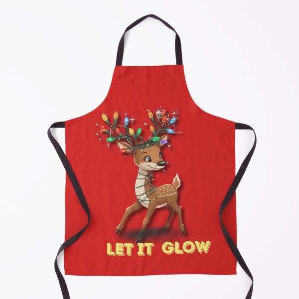 Item preview, Let It Snow little dear Christmas t-shirt designed and sold by FatsaStampa.
