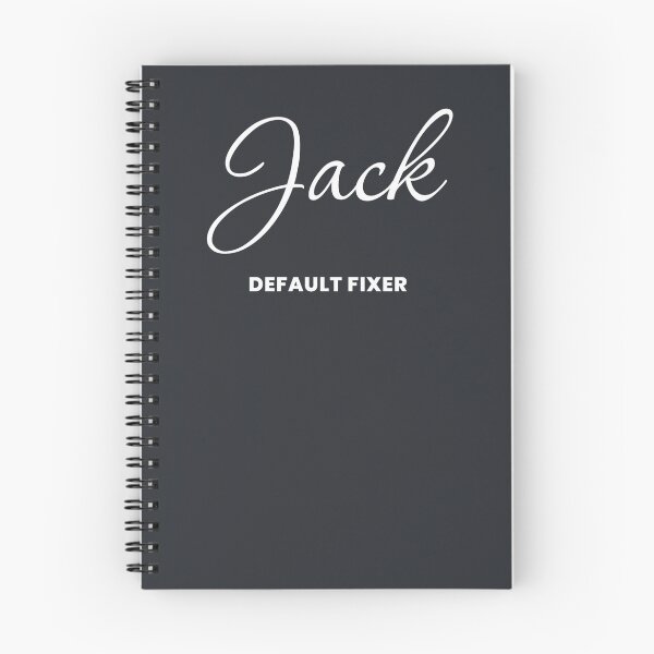 Item preview, Named Into It – ✨JACK✨ Default Fixer designed and sold by WheelieGdArt.