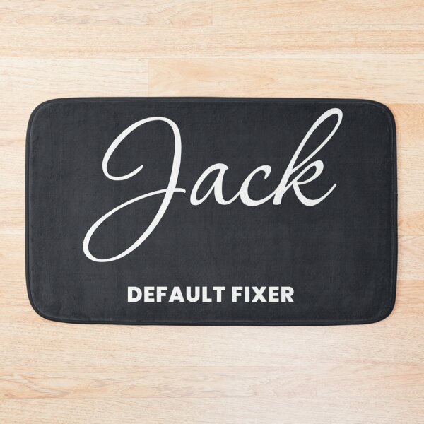 Item preview, Named Into It – ✨JACK✨ Default Fixer designed and sold by WheelieGdArt.
