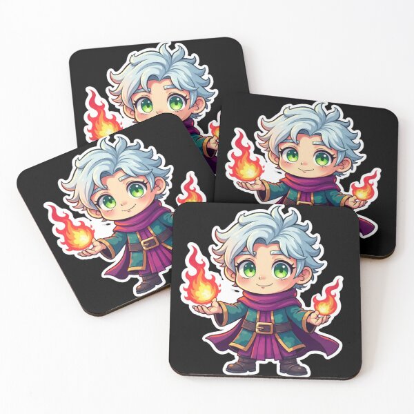 Item preview, Chibi Ninja of Fire — Magic, Sweetness and Power in Miniature designed and sold by Design4alejandro.