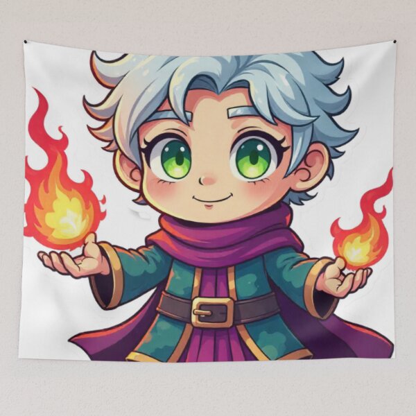 Item preview, Chibi Ninja of Fire — Magic, Sweetness and Power in Miniature designed and sold by Design4alejandro.