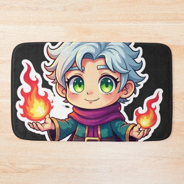 Item preview, Chibi Ninja of Fire — Magic, Sweetness and Power in Miniature designed and sold by Desingalejandro.