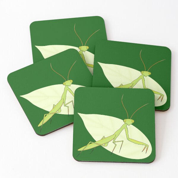 Item preview, Praying Mantis – Minimalist Nature Insect Illustration designed and sold by Aku-passion.