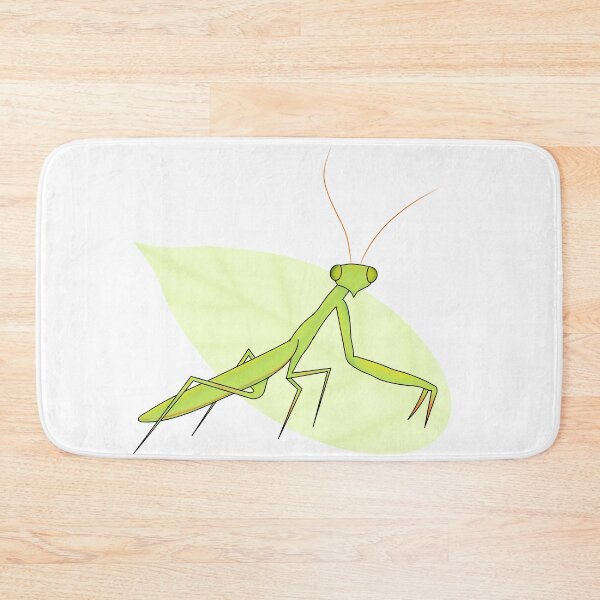 Item preview, Praying Mantis – Minimalist Nature Insect Illustration designed and sold by Aku-passion.