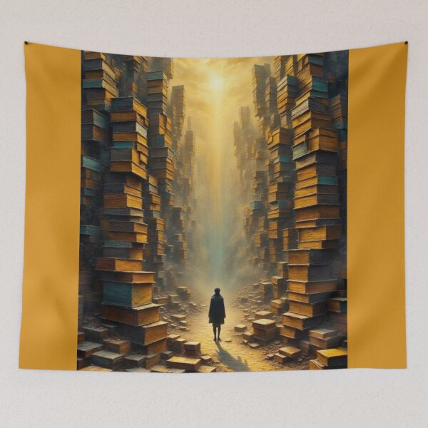 Item preview, A World of Books designed and sold by Whimsical Art by Angela.