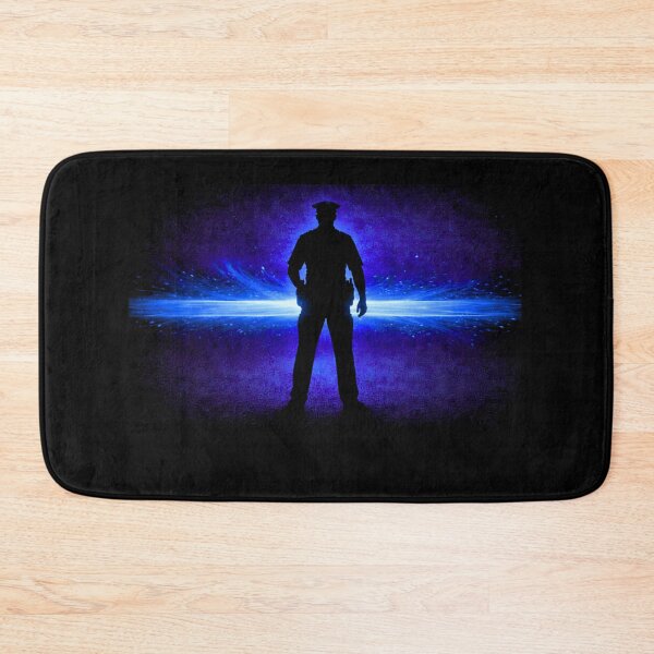 Item preview, SVT First Responder Series – Blue Line Guardian Silhouette Art designed and sold by SEVERTREND APPAREL .