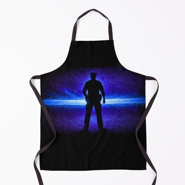 Artikelvorschau, SVT First Responder-Serie – Blue Line Guardian Silhouette Art entworfen und verkauft von SEVERTREND APPAREL .