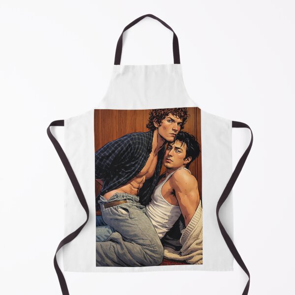 Item preview, Connor Storrie and Hudson Williams posing (fan art) designed and sold by PopCultureAndStuff.