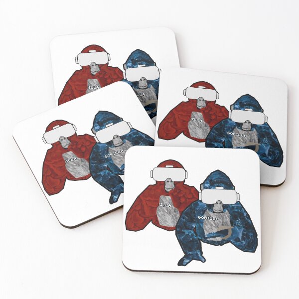 Item preview, Monke with VR Headset  designed and sold by CreativeJuicesCanada.