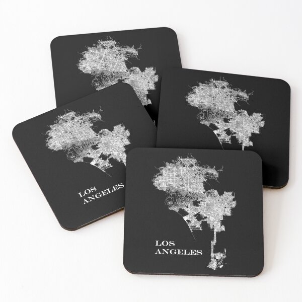 Item preview, Streets of Los Angeles (White On Color) designed and sold by Douglas E. Welch Design and Photography.