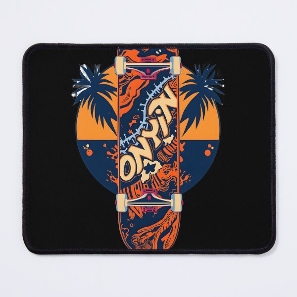 Item preview, Chasing Sunsets Riding Free Skateboard T-Shirt | Longboard Sunset Skater Graphic Tee designed and sold by ScooterGadgets.