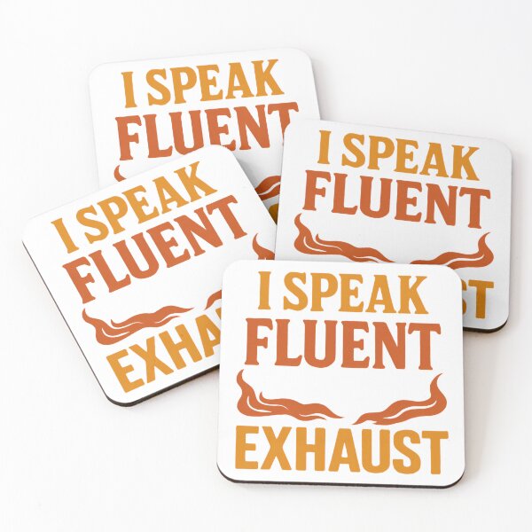 Item preview, I Speak Fluent Exhaust designed and sold by Lorenzorapheal.