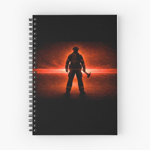 Item preview, SVT First Responder Series – Red Line Firefighter Guardian Silhouette designed and sold by SEVERTREND APPAREL .