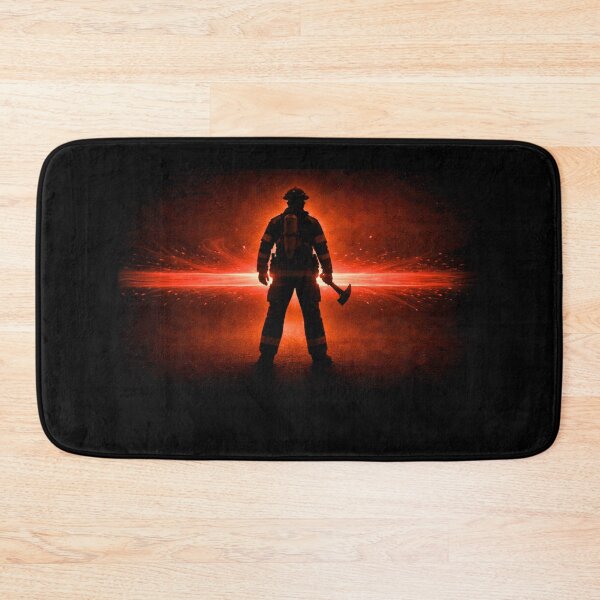 Item preview, SVT First Responder Series – Red Line Firefighter Guardian Silhouette designed and sold by SEVERTREND APPAREL .