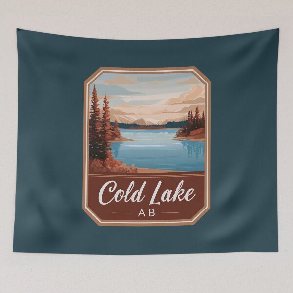 Item preview, Cold Lake Alberta, Lakeland Region Boreal Lake & Forest Canada designed and sold by meganohm.
