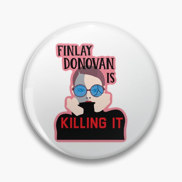 Item preview, "Finlay Donovan Is Killing It" Book Cover (Pink Outline) designed and sold by jamierachelz.