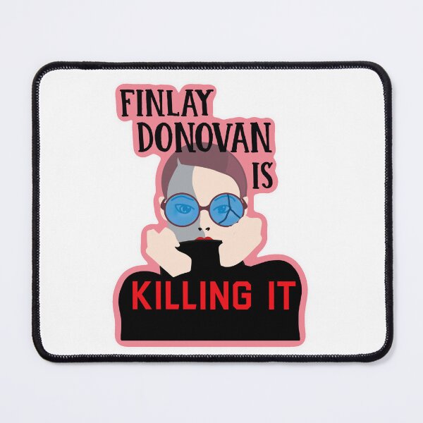 Item preview, "Finlay Donovan Is Killing It" Book Cover (Pink Outline) designed and sold by jamierachelz.